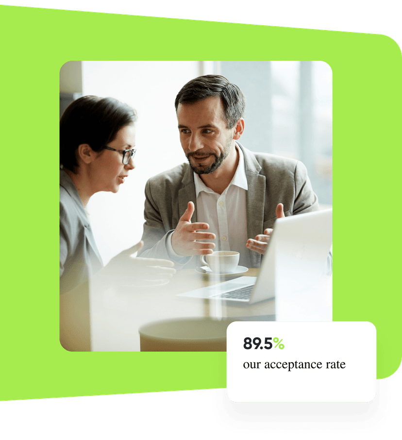 Business consultation meeting